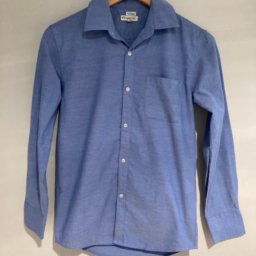 Blue long sleeve shirt